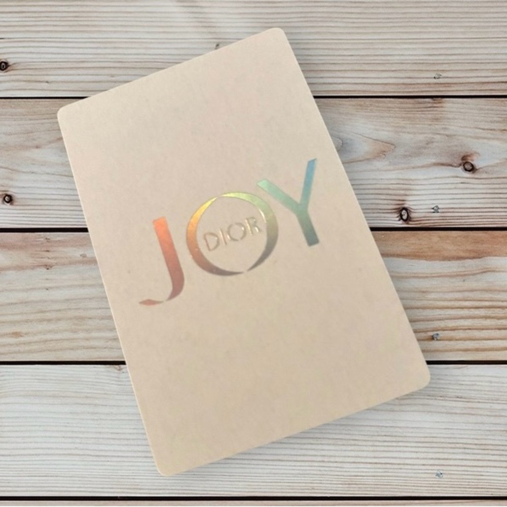 4 of Clubs Dior JOY Playing Card